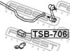 FEBEST TSB-706 Stabiliser Mounting